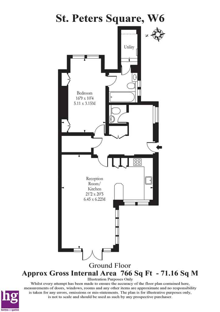 St Peters Square, Hammersmith, London Horton and Garton