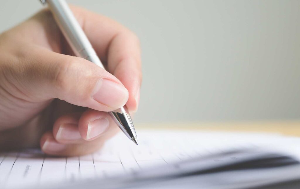 Signing contracts
