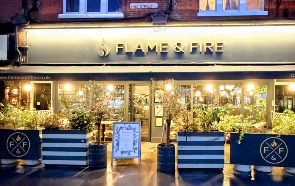 Flame & Fire. Restaurant in West London